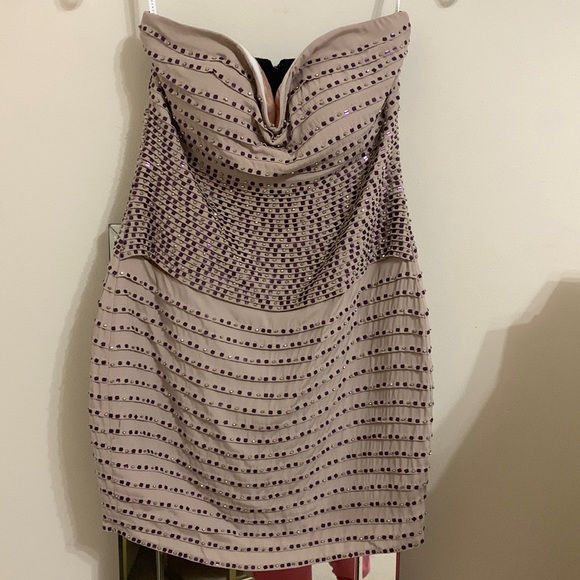 Stella Jamie Size Small Sequin Underlay Mini dress - Picture 1 of 3